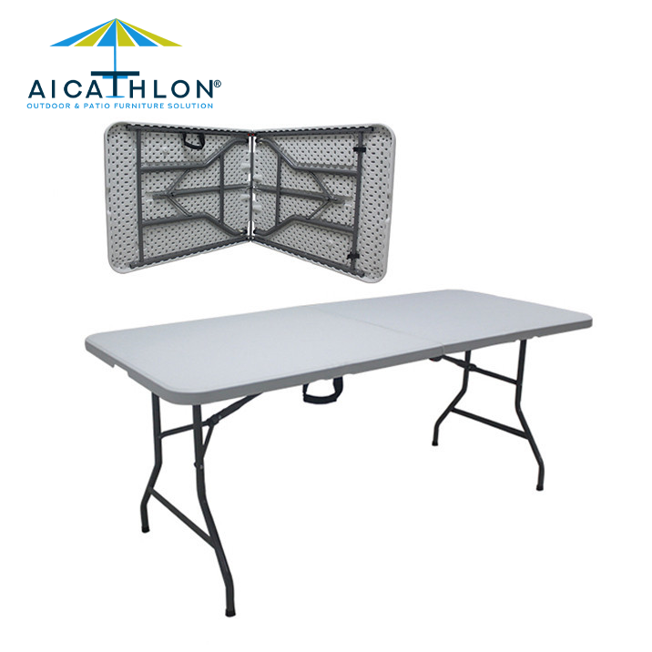 6FT Plastic Folding Outdoor Garden Picnic Table Factory Supplier