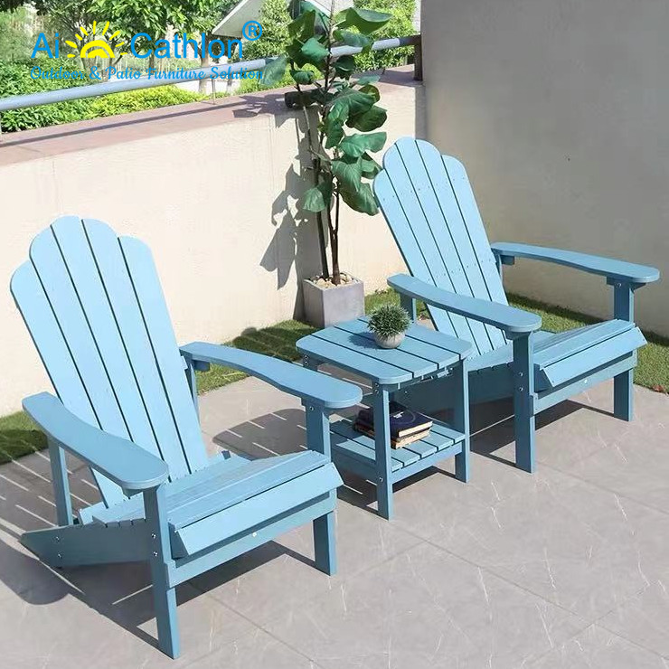 Plastic Folding Beach Adirondack Chair Outdoor Patio Chair Supplier