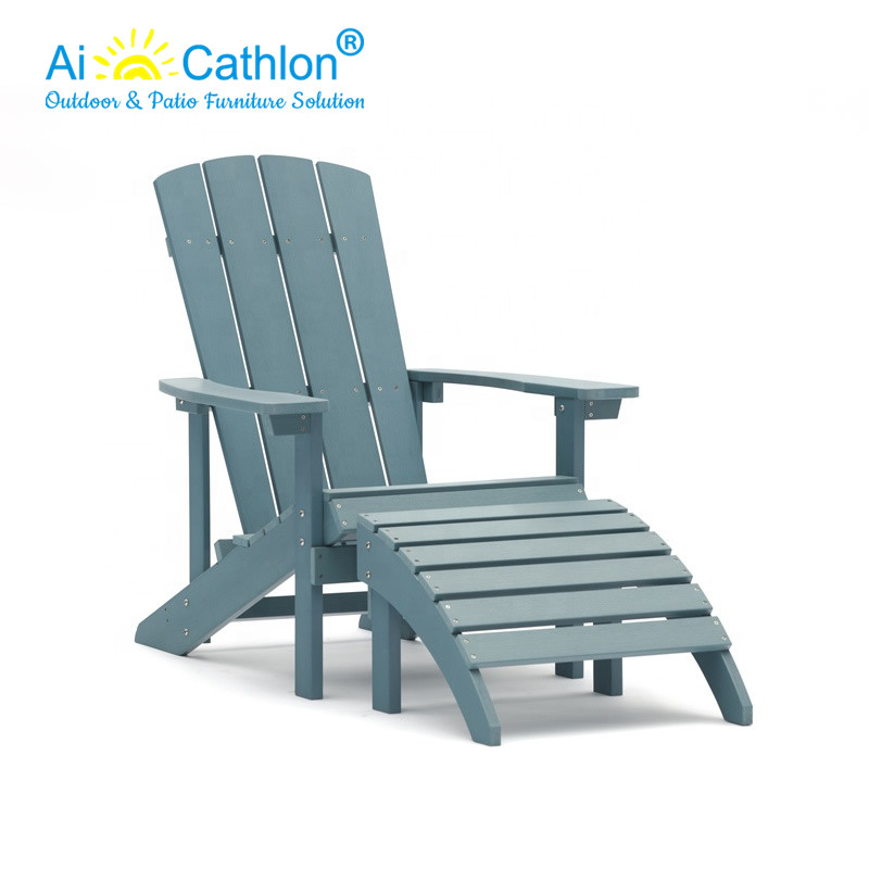 Plastic Folding Beach Adirondack Chair Outdoor Patio Chair Supplier