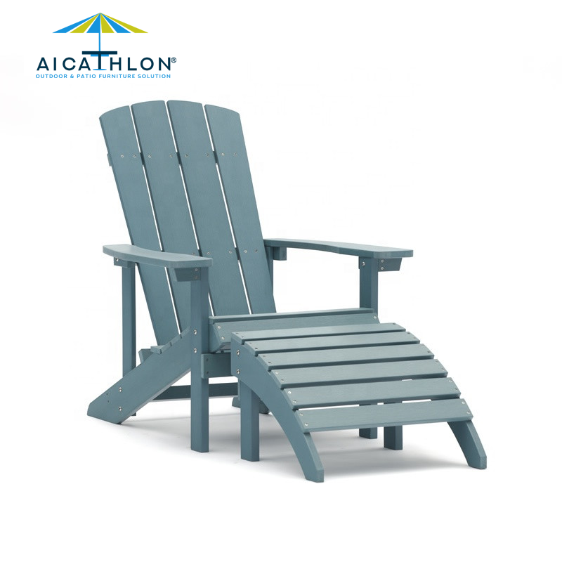 Plastic Folding Beach Adirondack Chair Outdoor Patio Chair Supplier