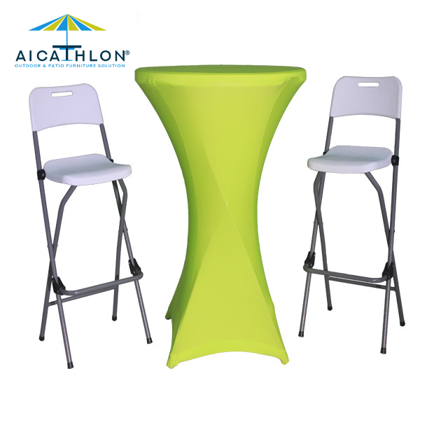 Elastic Spandex Folding Bar Chair Cover Cocktail Chair Cloth Factory