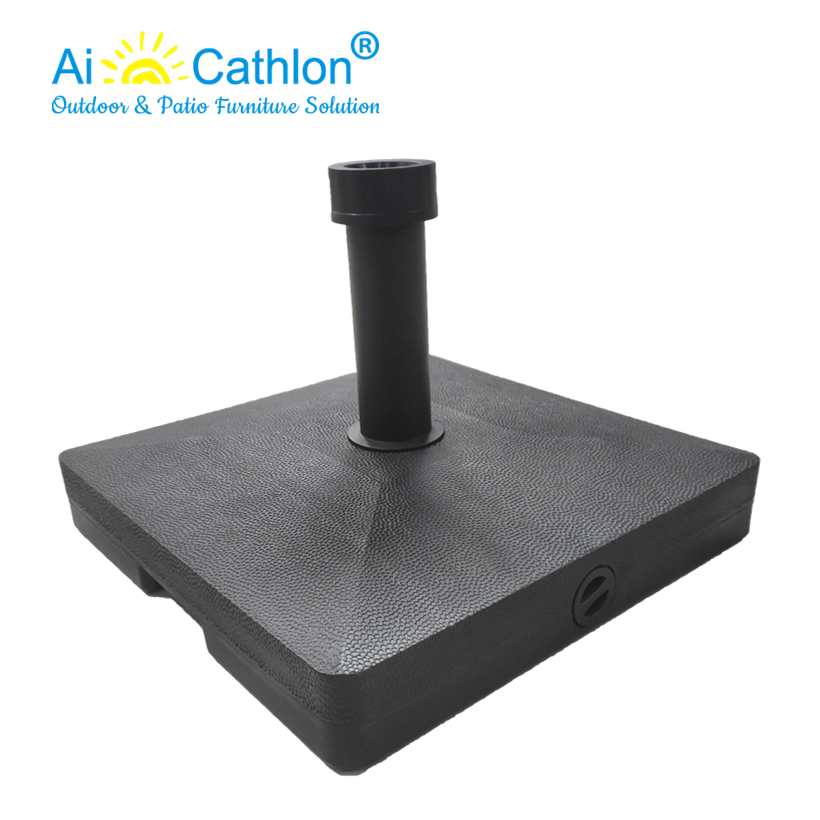 30KGS Concrete Market Umbrella Base Parasol Stand For Outdoor Event