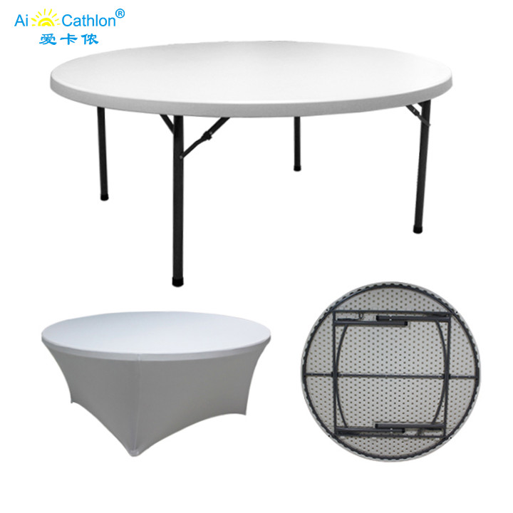 Banquet Spandex Elastic Plastic Folding Table Cover Manufacturer