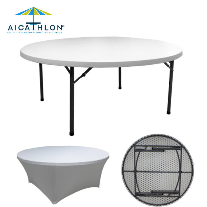 Banquet Spandex Elastic Plastic Folding Table Cover Manufacturer