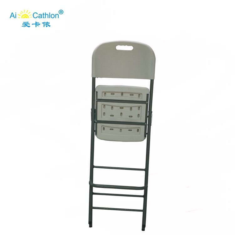 Plastic HDPE White High Bar Cocktail Folding Chair Manufacturer Supplier