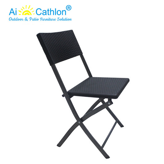 Plastic Folding Chair Banquet Wedding Chair With Rattan Design Factory Manufacturer