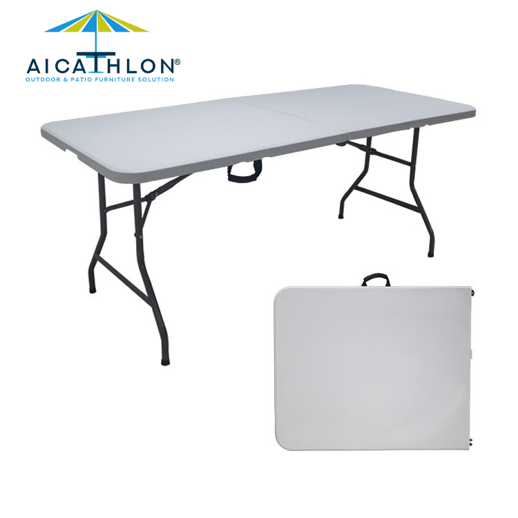 6FT Plastic Folding Outdoor Garden Picnic Table Factory Supplier