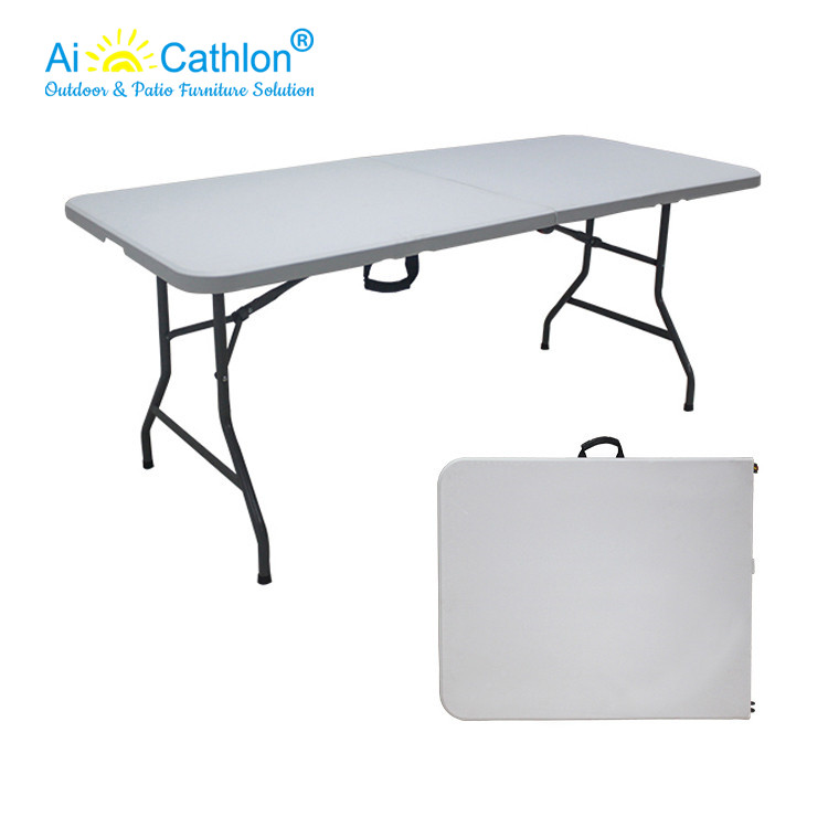 6FT Plastic Folding Outdoor Garden Picnic Table Factory Supplier