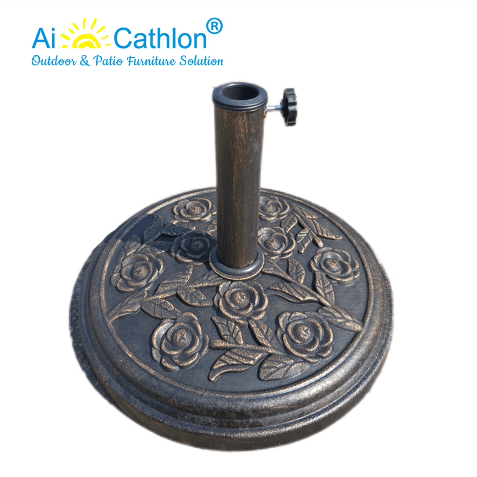 9KGS Resin Base Parasol Umbrella Stand For Patio Outdoor Umbrella Manufacturer