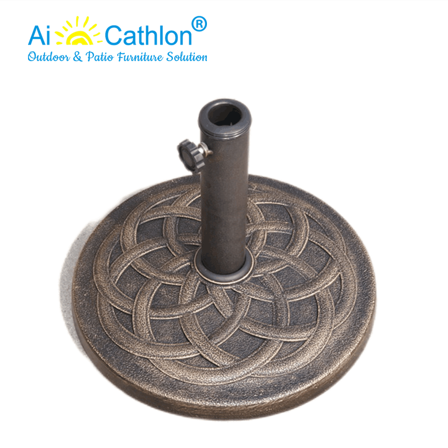 9KGS Resin Umbrella Base Parasol Stand Outdoor Garden Manufacturer