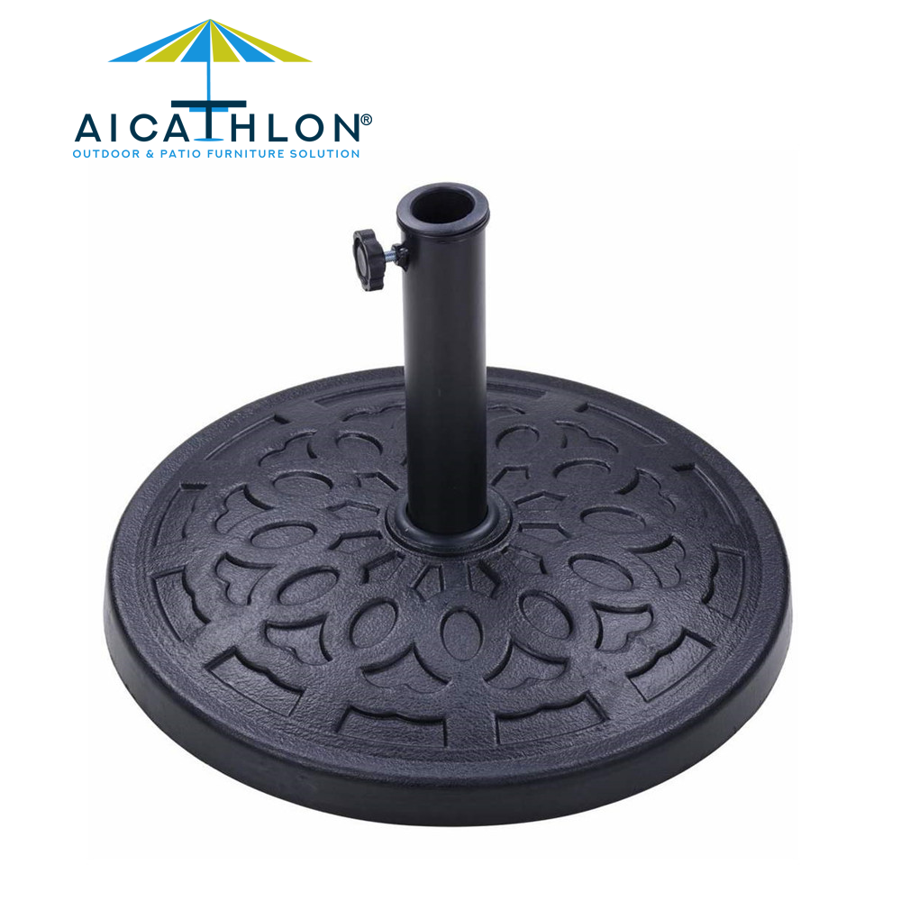 15KGS Concrete Market Umbrella Stand Parasol Base Stand For Outdoor Event