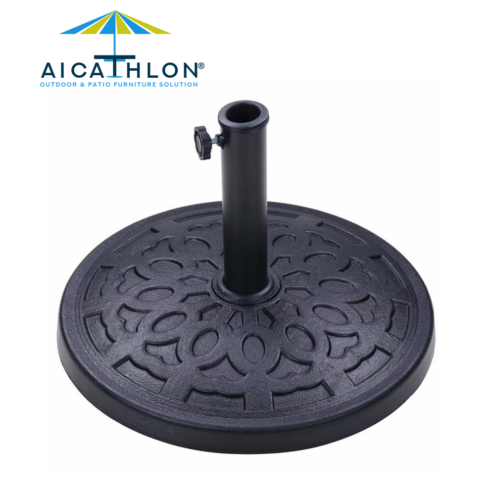 14.5KGS Outdoor Round Concrete Parasol Base Umbrella Stand Manufacturer