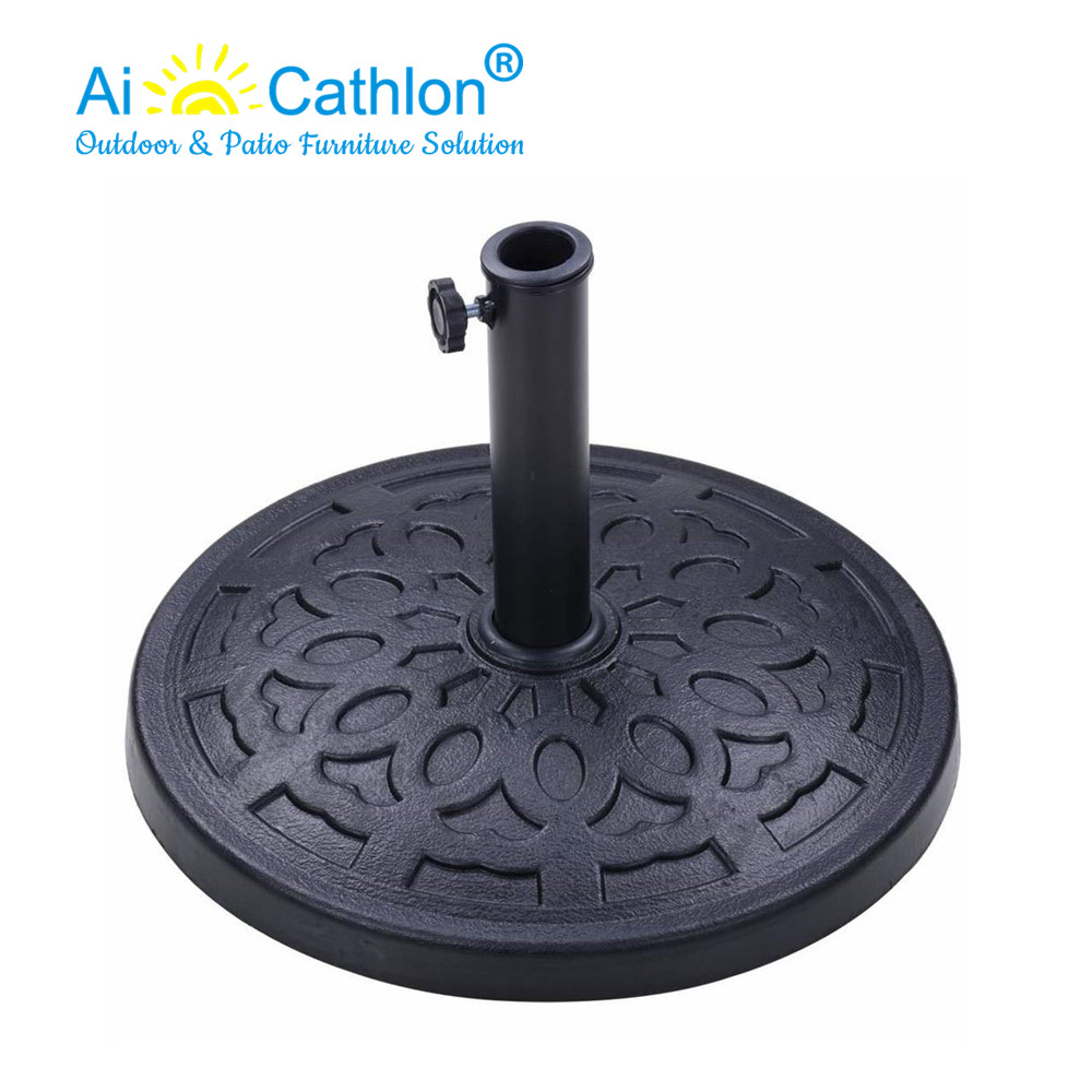 15KGS Concrete Market Umbrella Stand Parasol Base Stand For Outdoor Event