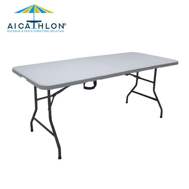 72inch Rectangle Plastic Folding Outdoor Garden Camping Table Factory Manufacturer