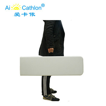 6FT Outdoor HDPE Material Fold In Half Portable Plastic Folding Bench
