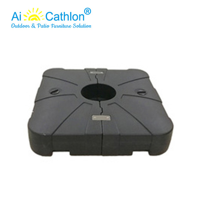 Plastic Water Filled Big Roma Umbrella Base Parasol Stand Supplier