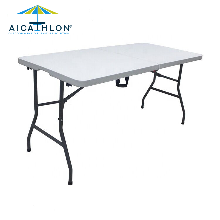 5FT Folding Picnic White Catering Table Manufacturer Supplier For Outdoor Events