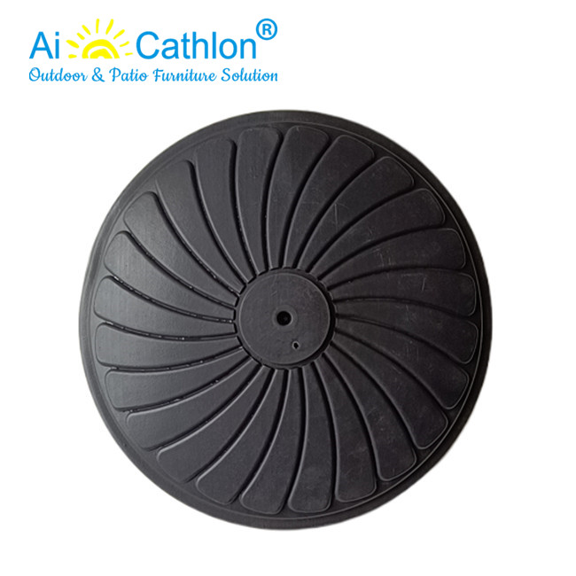 11KGS Concrete Outdoor Garden Patio Cantilever Market Umbrella Stand Parasol Base