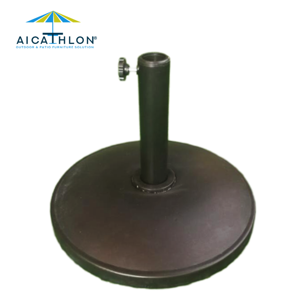 12.5KGS Concrete Outdoor Patio Market Umbrella Base Parasol Stand Manufacturer