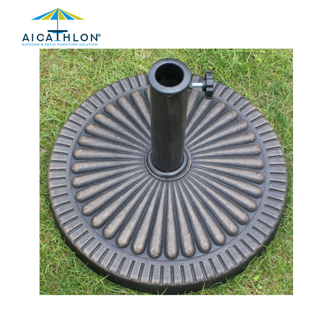 12KGS Garden Patio Market Umbrella Stand Parasol Resin Base Manufacturer