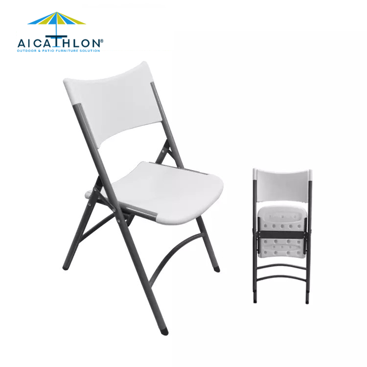 Plastic Folding Chair Outdoor Balcony Camping Picnic Rental Blow Mold Supplier