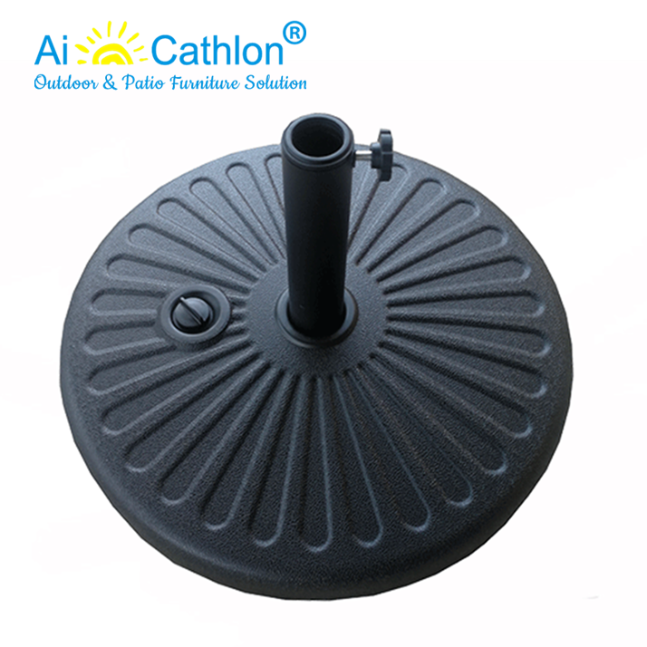 28KGS Plastic Water Filled Garden Patio Umbrella Stand Parasol Base Outdoor Furniture Supplier