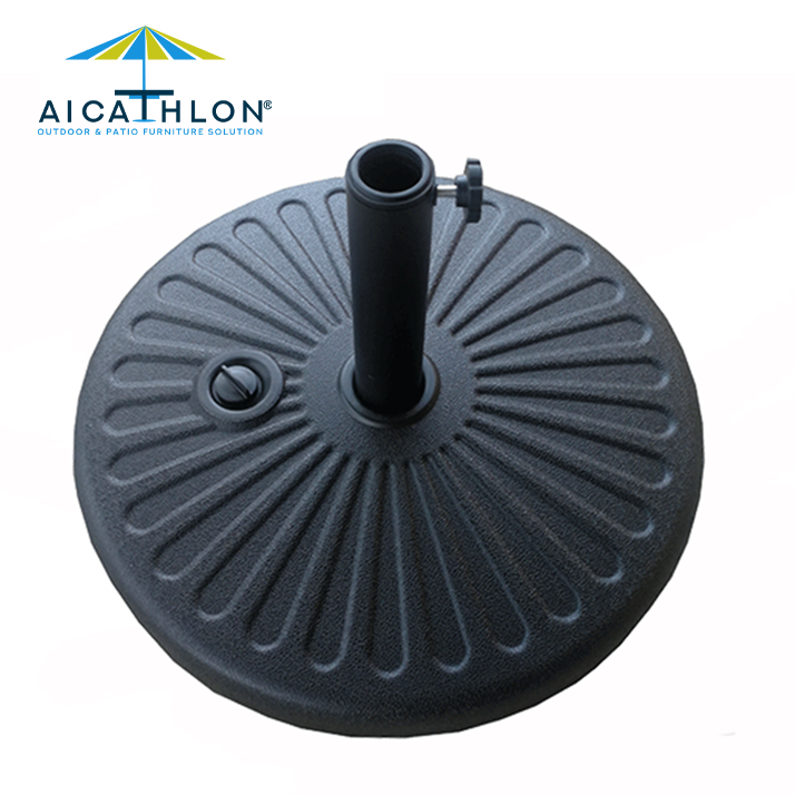 28KGS Plastic Water Filled Garden Patio Umbrella Stand Parasol Base Outdoor Furniture Supplier