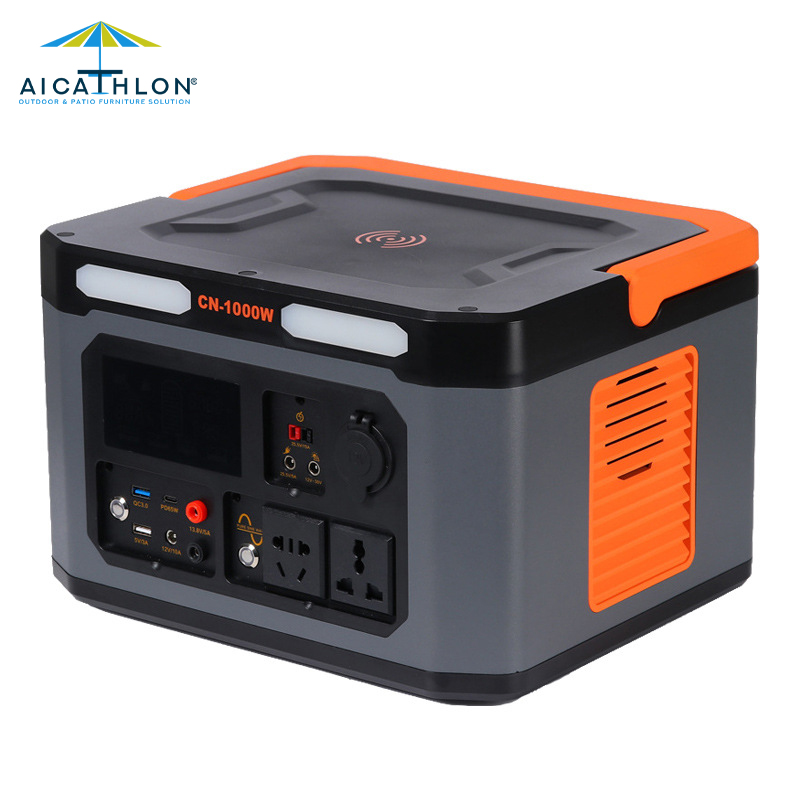 1000W Solar Portable Power Station Solar Generator for Outdoors Camping Travel Hunting Emergency