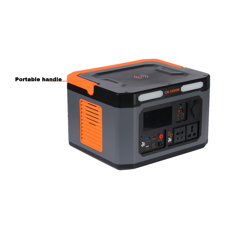 1000W Solar Portable Power Station Solar Generator for Outdoors Camping Travel Hunting Emergency