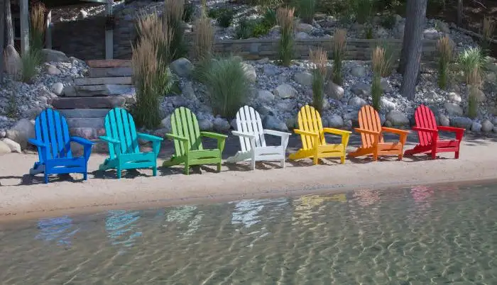 Classic and timeless outdoor furniture--Adirondack chairs