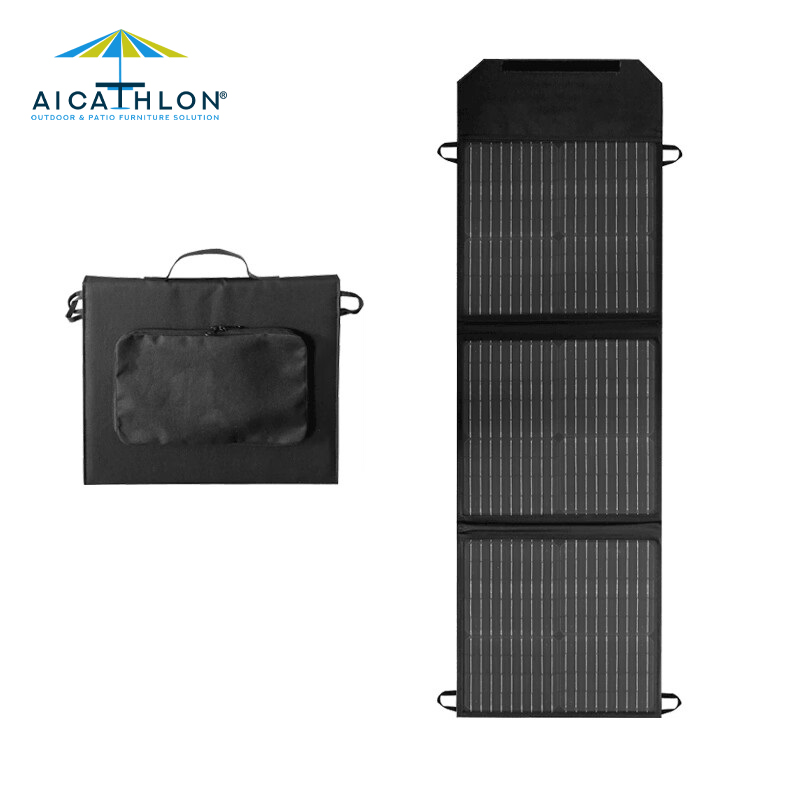 60W/100W Portable Folding Solar Panels For Outdoor