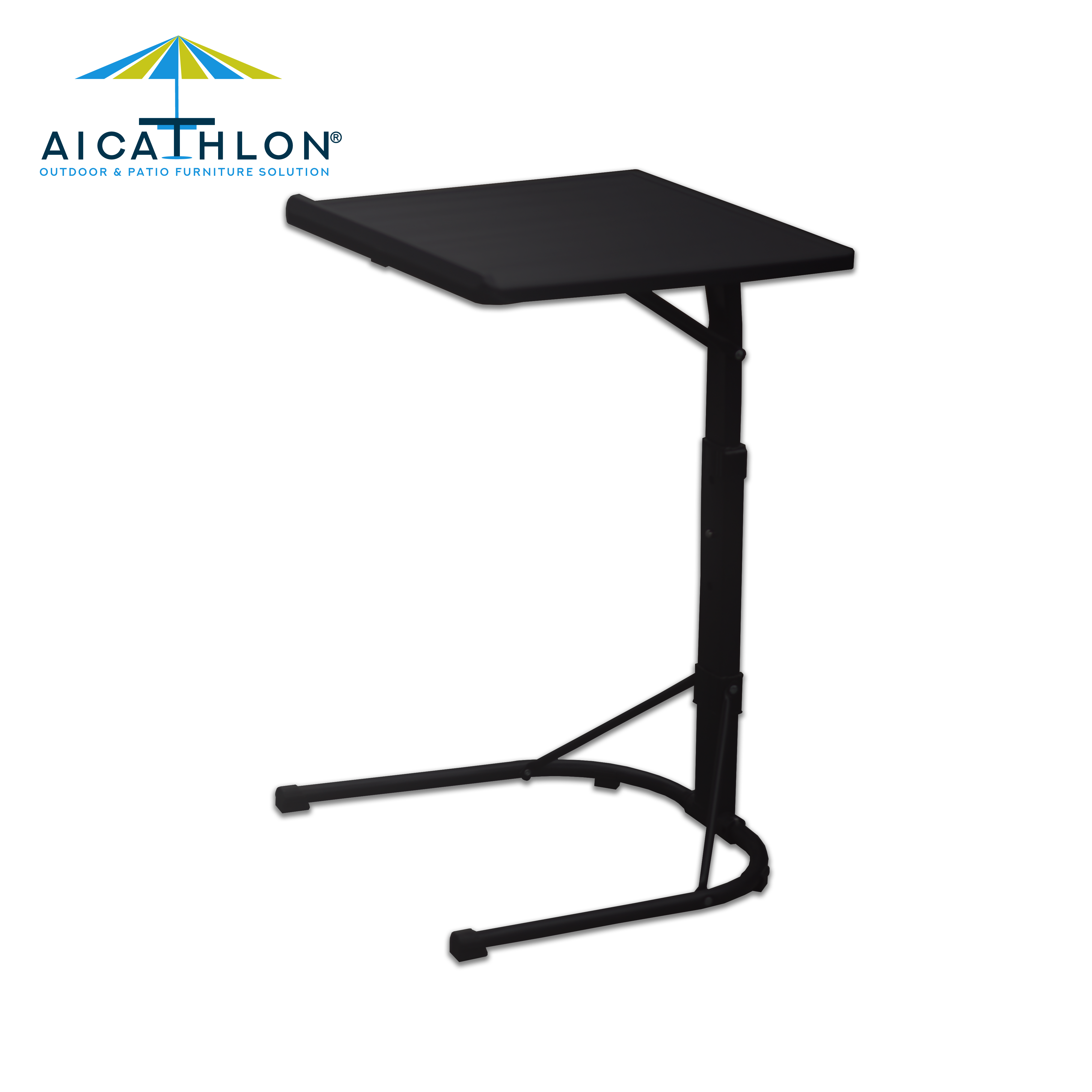 Wholesale Folding Adjustable Office Computer Table Personal Use Teleworking Side Table with Stand