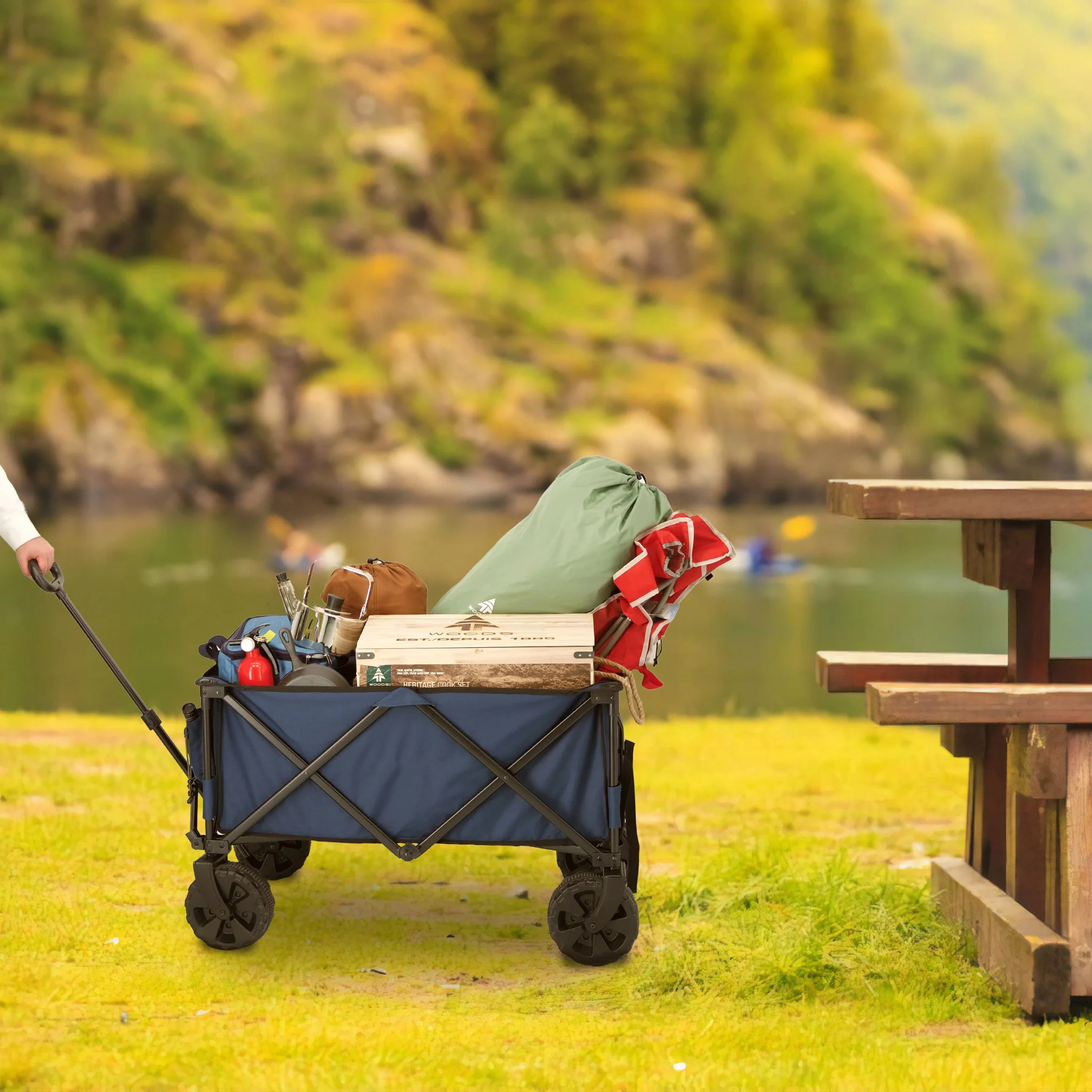 The Backbone of Reliability: The Role of Frame Material in Folding Camping Trolley
